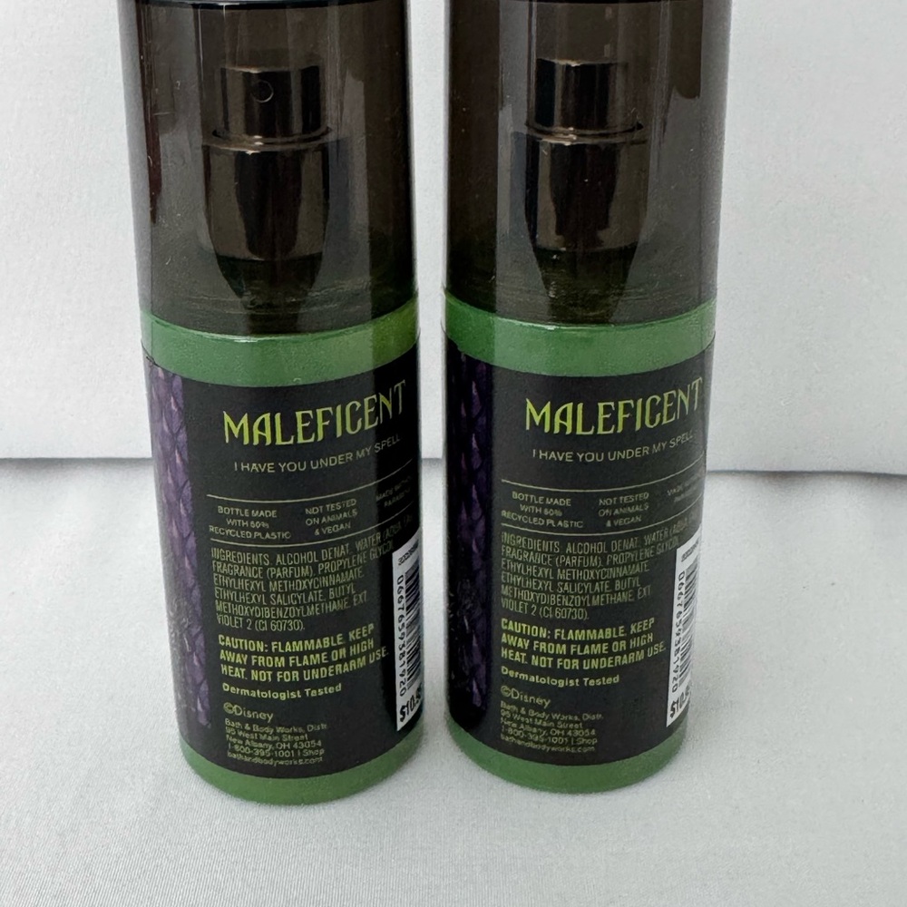 Bath & Body Works Maleficent Fine Fragrance Mist - Green & Purple - Picture 4 of 5